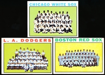 1964 Topps Bb- 3 Team Cards
