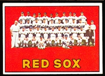 1967 Topps Bb- #604 Boston Red Sox- Hi# 