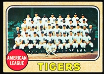 1968 Topps Baseball- #528 Detroit Tigers Team