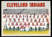 1970 Topps Baseball- #637 Indians Team- Hi#