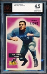 1955 Bowman Football- #36 Dick Stanfel, Lions- BVG 4.5 (Vg-Ex+)