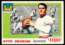 1955 Topps All American Football- #12 Otto Graham, Northwestern