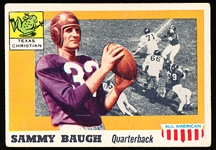 1955 Topps All American Football- #20 Sammy Baugh, Texas Christian