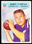 1966 Philly Football- #24 John Unitas, Colts