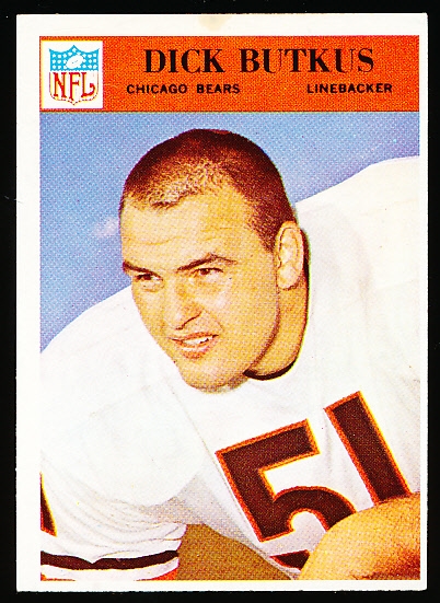 1966 Philly Football- #31 Dick Butkus, Bears