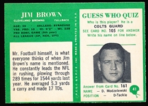 1966 Philly Football- #41 Jim Brown, Browns