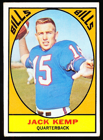 1967 Topps Football - #24 Jack Kemp, Buffalo Bills