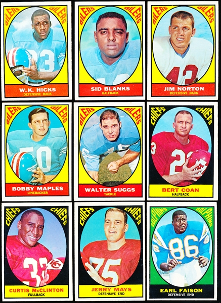 1967 Topps Fb- 11 Diff