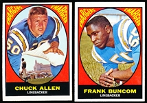 1967 Topps Fb- 11 Diff