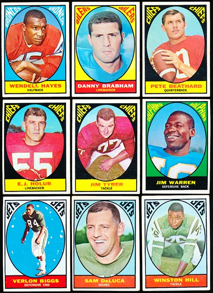 1967 Topps Fb- 15 Diff