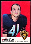 1969 Topps Fb- #26 Bryan Piccolo RC, Bears