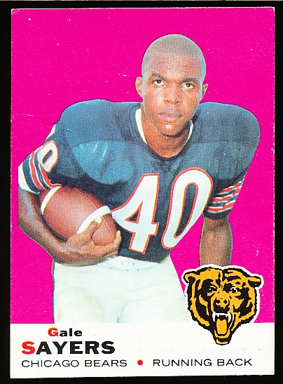 1969 Topps Fb- #51 Gale Sayers, Bears