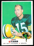1969 Topps Fb- #215 Bart Starr, Packers