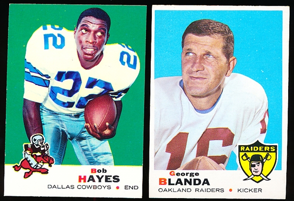 1969 Topps Fb- 2 Difff