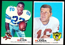 1969 Topps Fb- 2 Difff