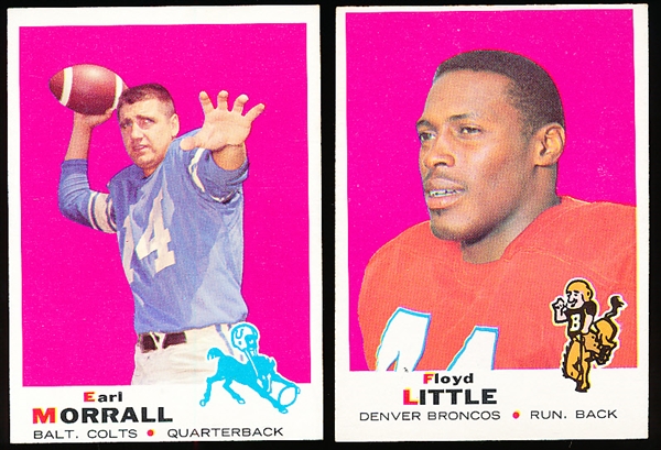 1969 Topps Fb- 2 Diff