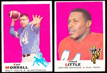 1969 Topps Fb- 2 Diff