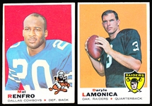1969 Topps Fb- 2 Diff