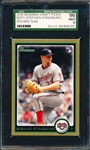 2019 Bowman Draft Picks Baseball- “Gold”- #BDP1 Stephen Strasburg RC, Nationals- SGC Graded 96 (Mint 9)