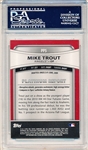 2010 Bowman Platinum Bb- “Platinum Prospects”- #PP5 Mike Trout, Angels- PSA Graded MINT 9.