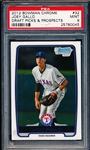 2012 Bowman Chrome Bb- “Draft Picks & Prospects”- #BDPP32 Joey Gallo, Rangers- PSA Graded MINT 9
