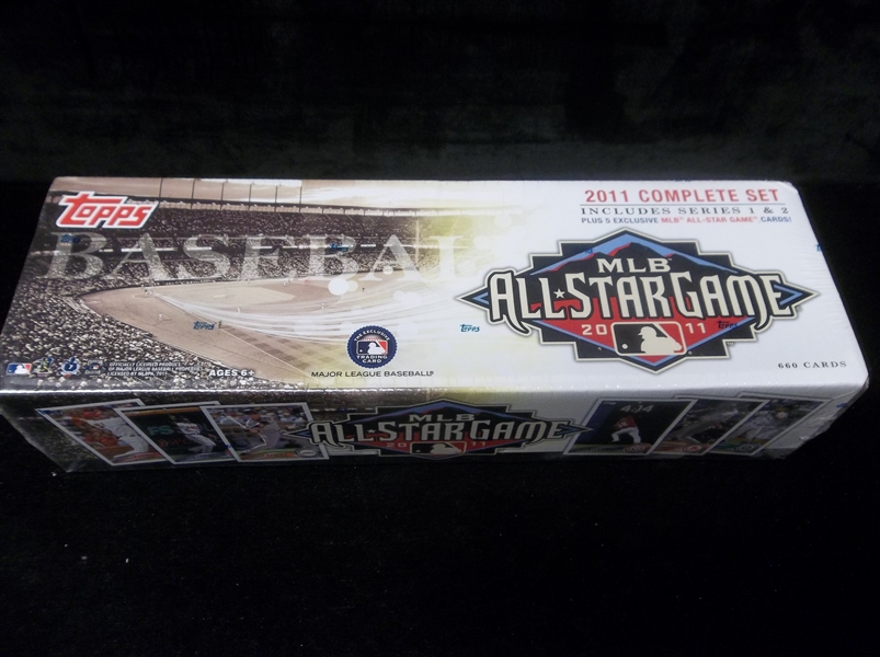 2011 Topps Baseball Factory Sealed “All-Star Game” Set of 665