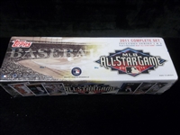 2011 Topps Baseball Factory Sealed “All-Star Game” Set of 665