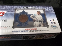2012 Topps Baseball Factory Sealed Target Retail Set of 667 with Babe Ruth “Ring Card”