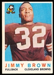 1959 Topps Football- #10 Jimmy Brown, Browns