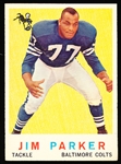 1959 Topps Football- #132 Jim Parker RC