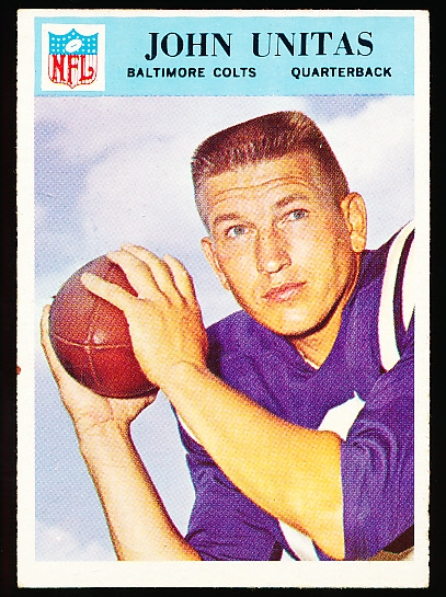 1966 Philly Football- #24 John Unitas, Colts