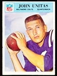 1966 Philly Football- #24 John Unitas, Colts