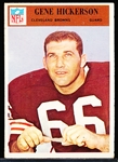 1966 Philly Fb- #45 Gene Hickerson RC, Browns