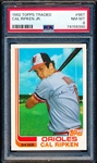 1982 Topps Baseball Traded- #98 Cal Ripken Jr- PSA Nm-Mt 8