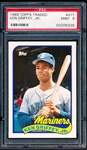 1989 Topps Baseball Traded- #41T Ken Griffey Jr- PSA Mint 9