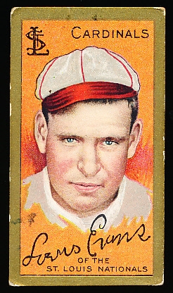 1911 T205 Bb- Louis Evans, Cardinals- Polar Bear Back