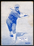 1934-36 Batter Up Bb- #39 Kamm, Indians- Bluish Tint