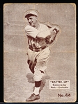 1934-36 Batter Up Bb- #44 Comorosky, Reds- Brownish Tint