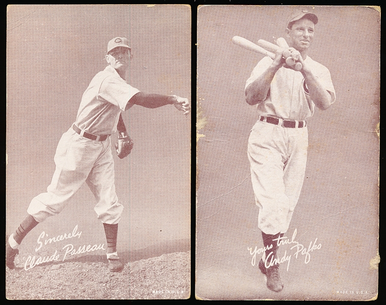 1939-46 Salutation Baseball Exhibits- 2 Diff