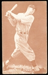 1939-46 Salutation Baseball Exhibit- Best Wishes, Cecil Travis