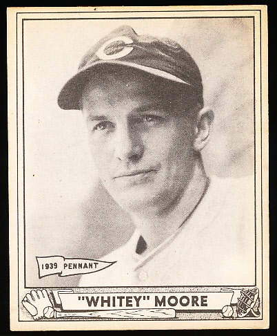 1940 Playball Bb- #150 Whitey Moore, Cinc