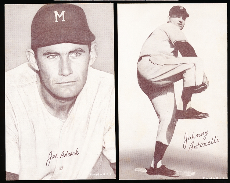 1947-66 Baseball Exhibit- 2 Diff