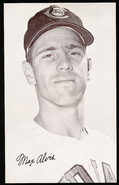 1947-66 Baseball Exhibit- Max Alvis, Cleveland