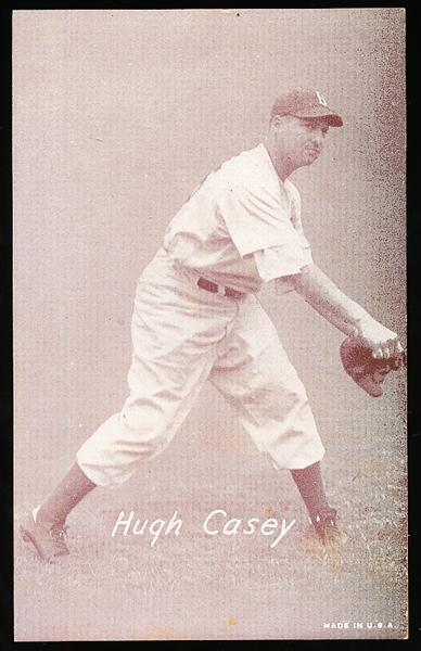 1947-66 Baseball Exhibit- Hugh Casey, Brooklyn