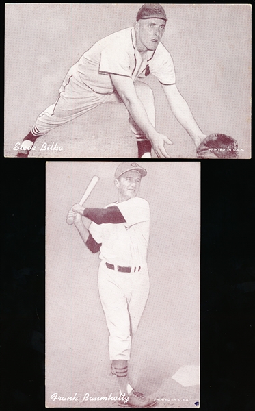 1947-66 Baseball Exhibits- 2 Diff