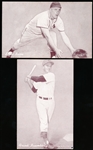 1947-66 Baseball Exhibits- 2 Diff