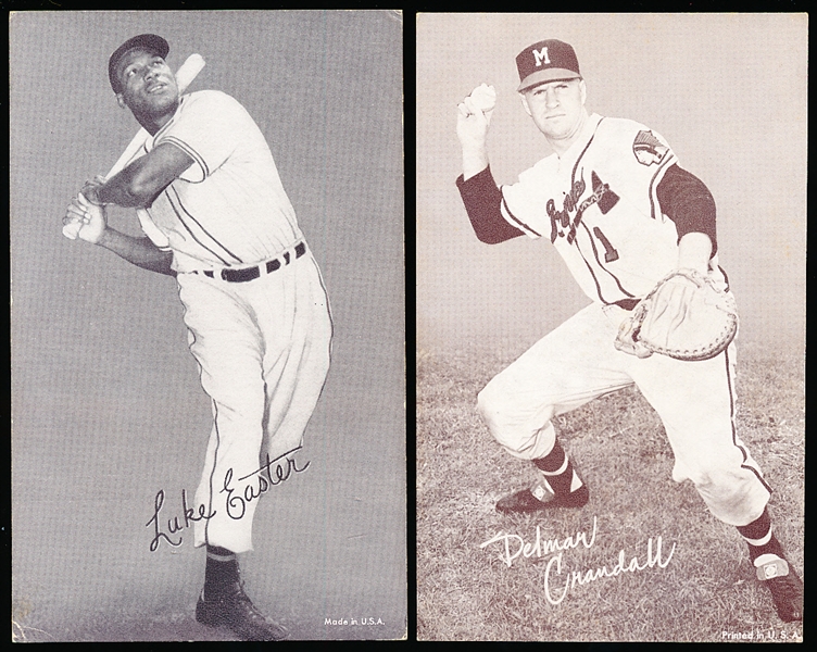 1947-66 Baseball Exhibits- 2 Diff