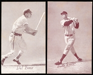 1947-66 Baseball Exhibits- 2 Diff