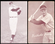 1947-66 Baseball Exhibits- 2 Diff