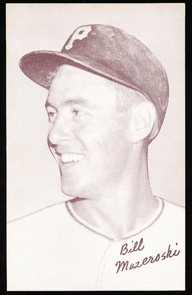 1947-66 Baseball Exhibit- Bill Mazeroski (Portrait)